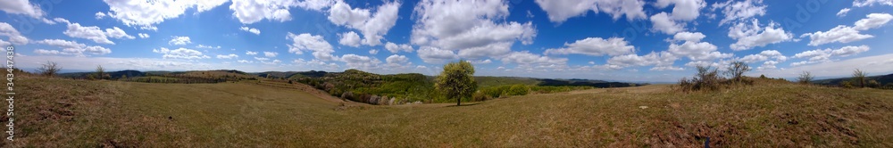 panorama of the mountain