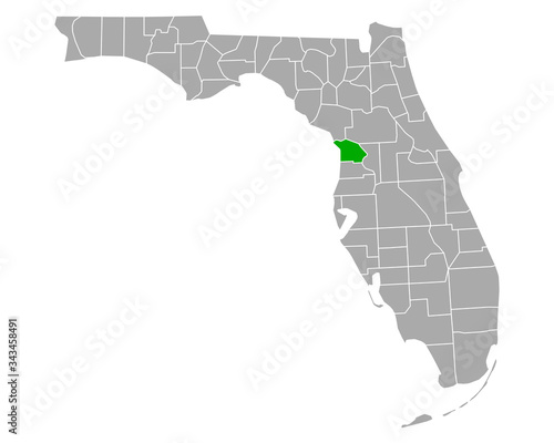 Karte von Citrus in Florida