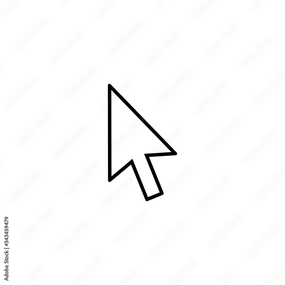 Cursor icon, Cursor sign and symbol vector Design Cursor icon, Cursor sign and symbol vector Design
