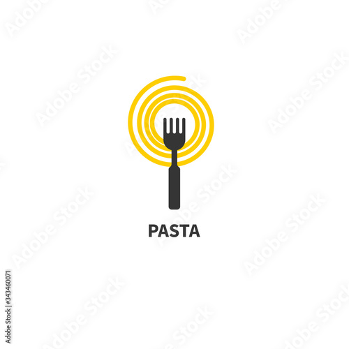 Fork and pasta