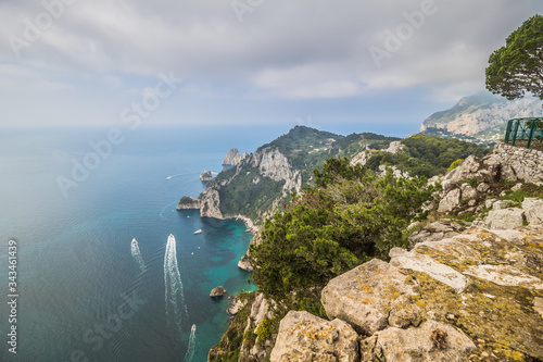 Parco Astarita in Capri, Italien