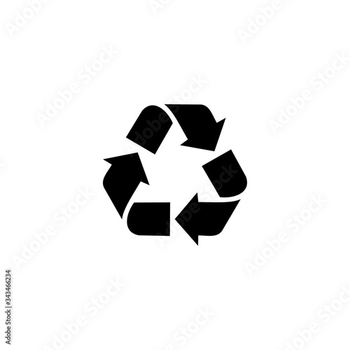 Recycle icon, Recycle sign and symbol vector