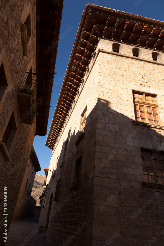 Mirambel village. Teruel province