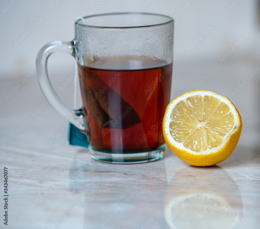 one cup of tea and lemon one cup of tea and lemon
