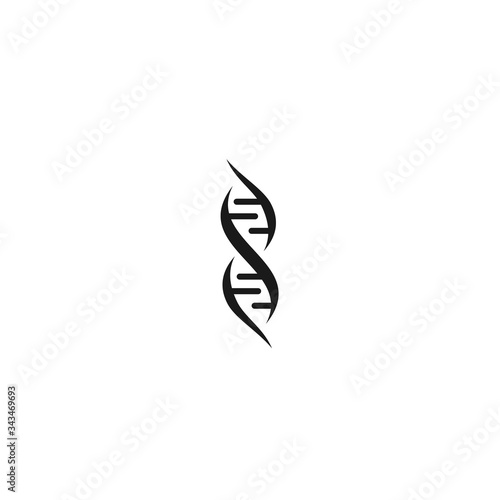 letter s dna logo icon vector designs