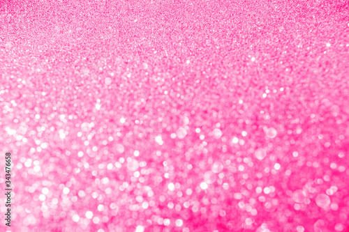 Abstract bright pink sparkling New Year or Christmas background for your creative design or greeting card. Festive concept  Valentines Day celebration