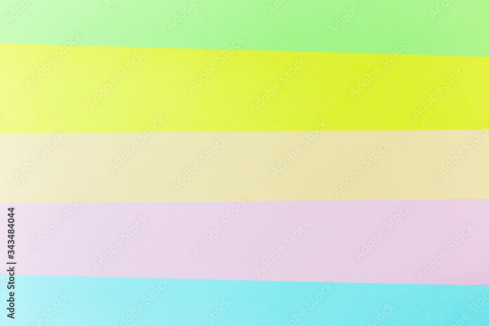 Pastel papers color background is nested backdrop flat lay. green, light green, pink, yellow, blue Pastel papers color background is nested backdrop flat lay. green, light green, pink, yellow, blue