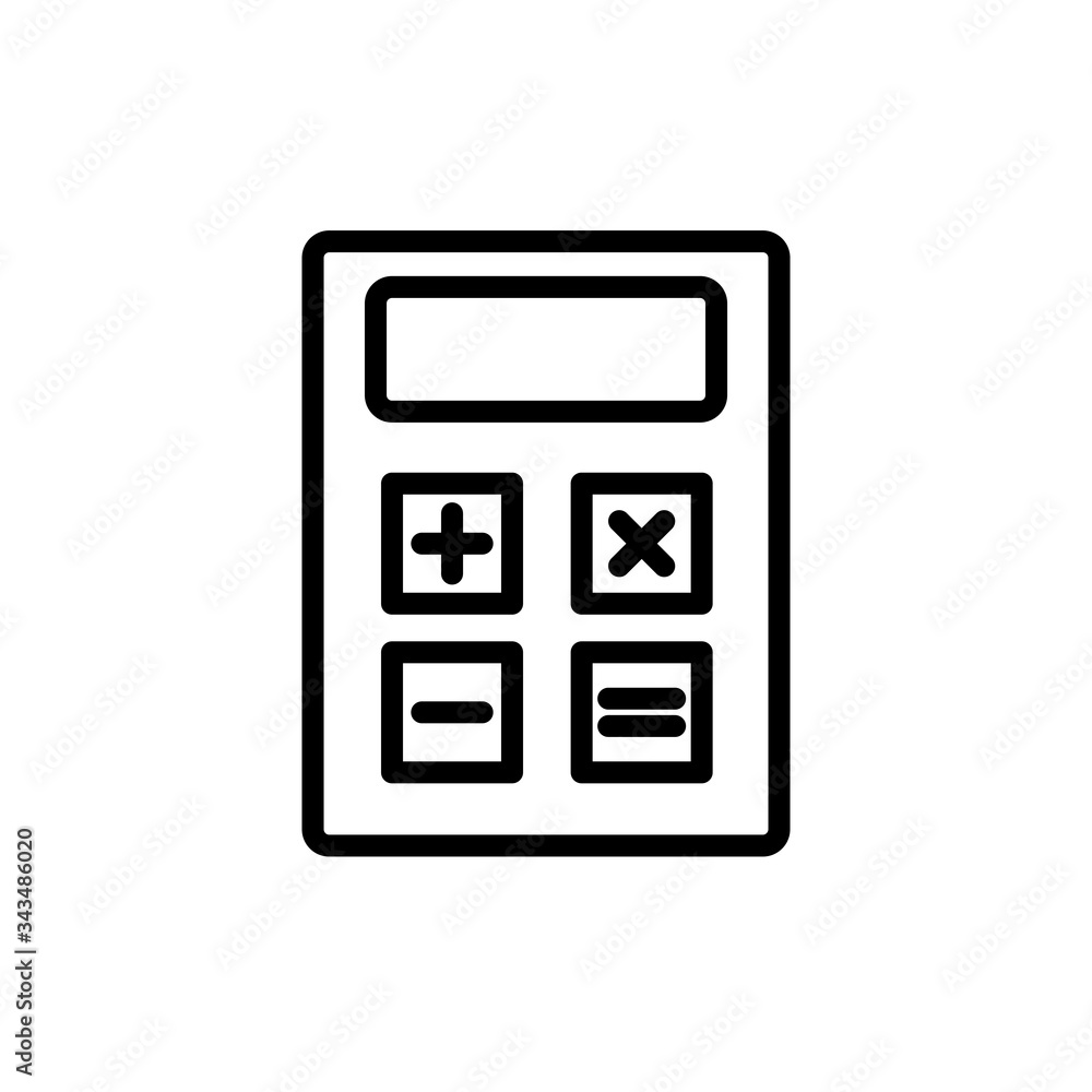 Calculator Icon Design Logo Vector Template Calculator Icon Design Logo Vector Template