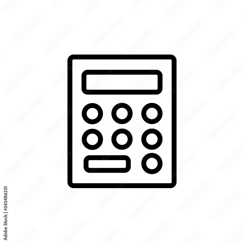 Calculator Icon Design Logo Vector Template Calculator Icon Design Logo Vector Template