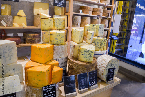 Cheese shop in Borough Market