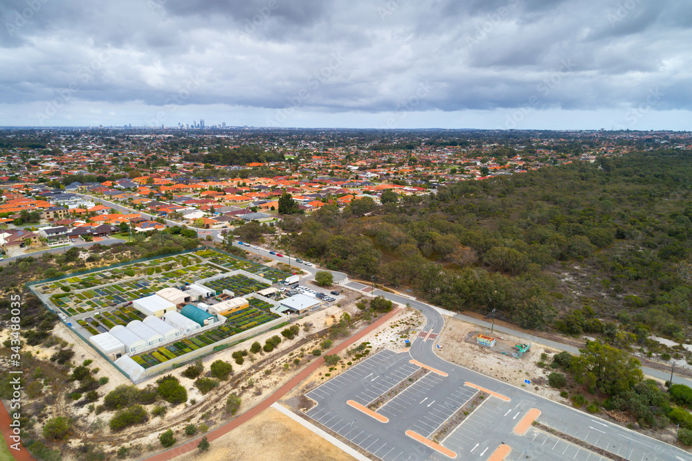 aerial view of Morley, district of Perth, western australia, Australia
