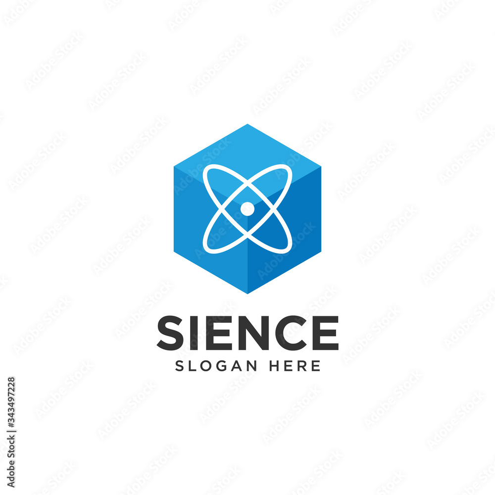 Fototapeta premium Science Lab Logo Design Template