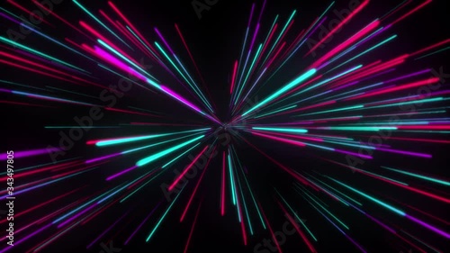 speed line abstract colorful background motion animation 