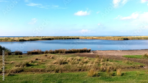 Beautiful landscape panorama  Fehmarn  Germany