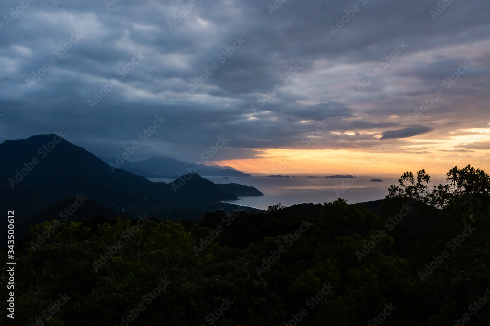 amanhecer pico da piuva