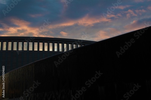 Wallpaper Mural bridge at sunset Torontodigital.ca
