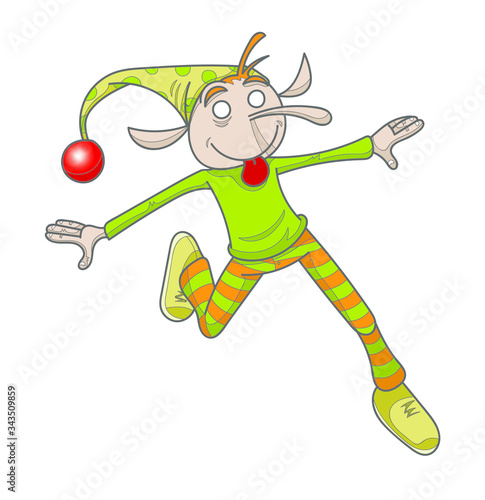 Quadro su tela Lutin volubile