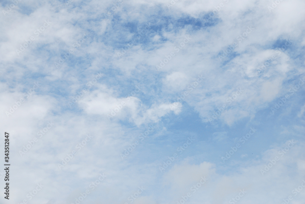 Abstract Blue Nature Backdrop of Clearly blue Sky and White Clouds Texture Background - image Abstract Blue Nature Backdrop of Clearly blue Sky and White Clouds Texture Background - image