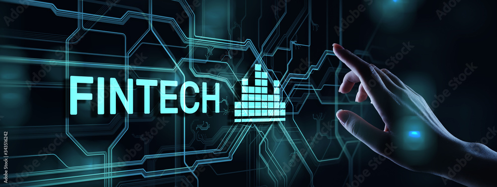Fintech Financial technology Cryptocurrency investment and digital money. Business concept on virtual screen. Fintech Financial technology Cryptocurrency investment and digital money. Business concept on virtual screen.
