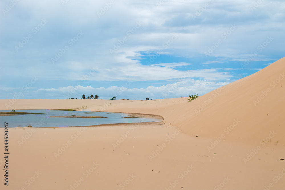 Dunes and beach at Lençóis Maranhenses, MA, Brazil Dunes and beach at Lençóis Maranhenses, MA, Brazil