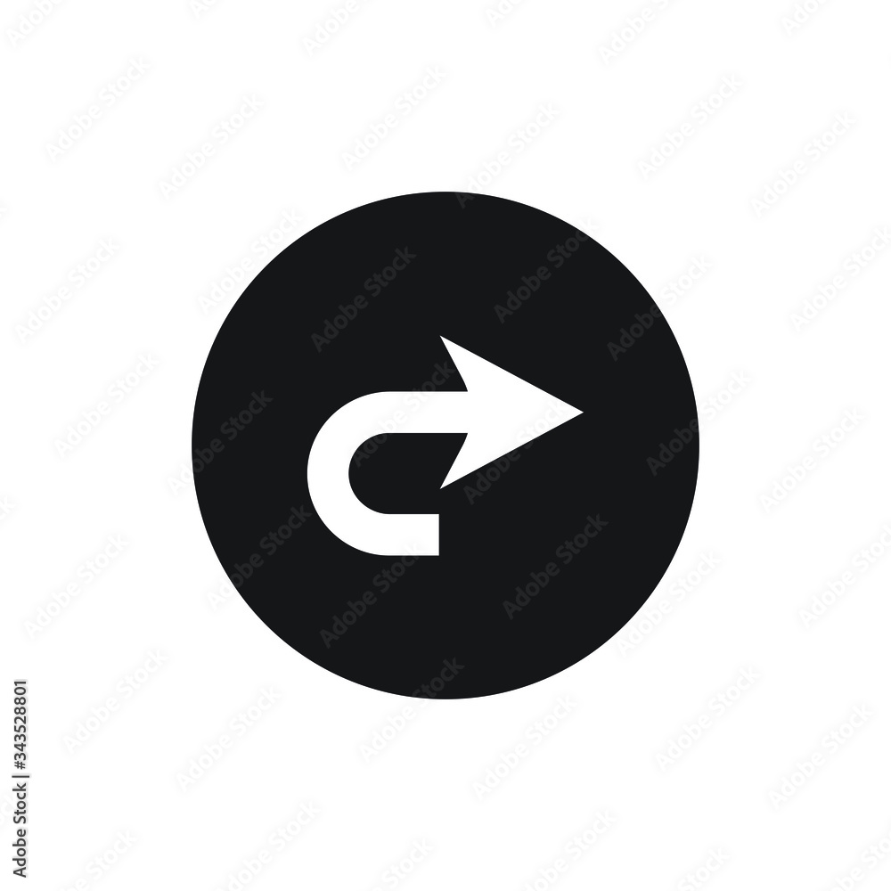 Arrow icon design isolated on white background Arrow icon design isolated on white background