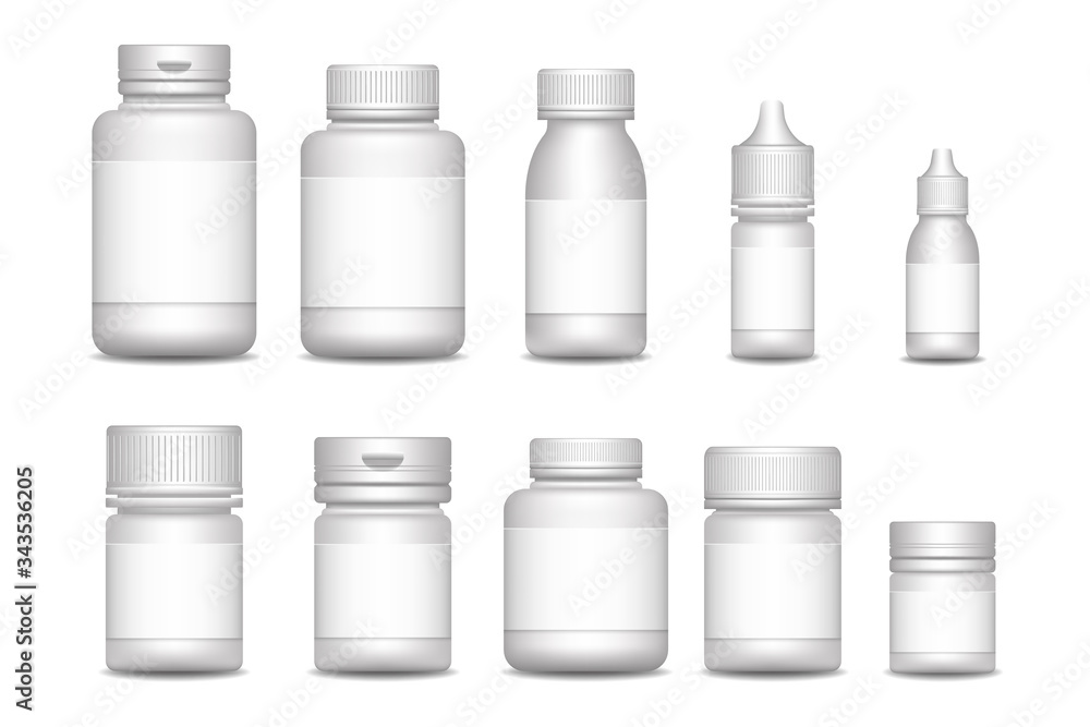 Empty pill containers. Medical Sprays. packaging for drugs: painkillers, antibiotics, vitamins and aspirin tablets. Empty pill containers. Medical Sprays. packaging for drugs: painkillers, antibiotics, vitamins and aspirin tablets.