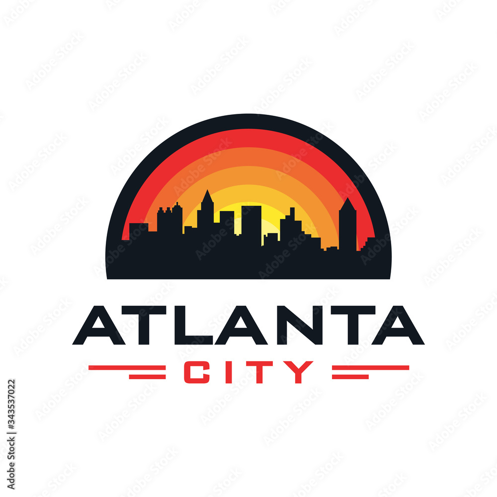 atlanta city logo design