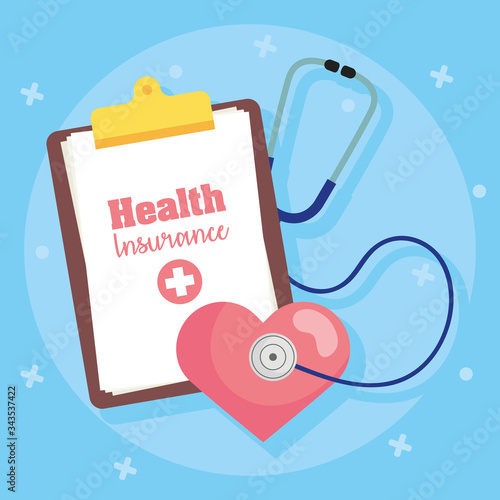 health insurance service with medical order