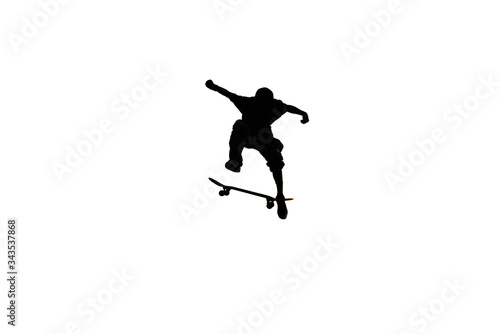 Skateboard extreme sports