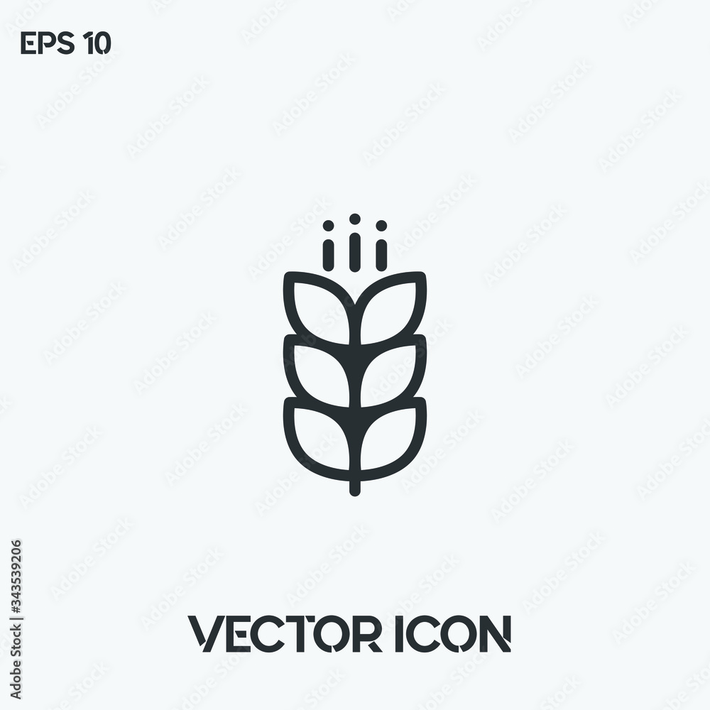 Cereal vector icon illustration. Ui/Ux. Premium quality. Cereal vector icon illustration. Ui/Ux. Premium quality.
