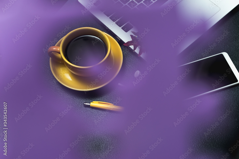 Comfortable remote freelance work at home, closeup image Corona virus. Entrepreneur working at home using a laptop computer.
Comfortable remote freelance work at home, closeup image Corona virus. Entrepreneur working at home using a laptop computer.