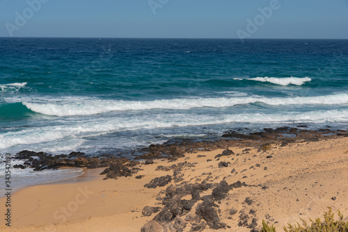 Surfers paradise island of the carnivals of Fuerteventura