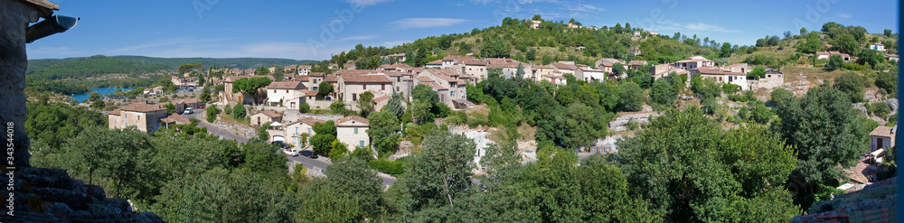 Esparron-de-Verdon Dorf, Panorama