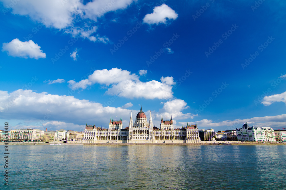 The Hungarian Parliament Building in Budapest, Hungary The Hungarian Parliament Building in Budapest, Hungary