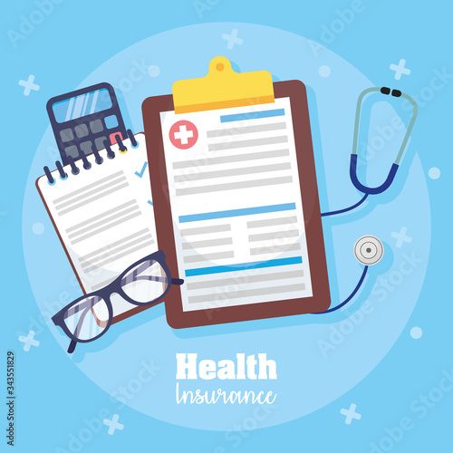 health insurance service with medical order