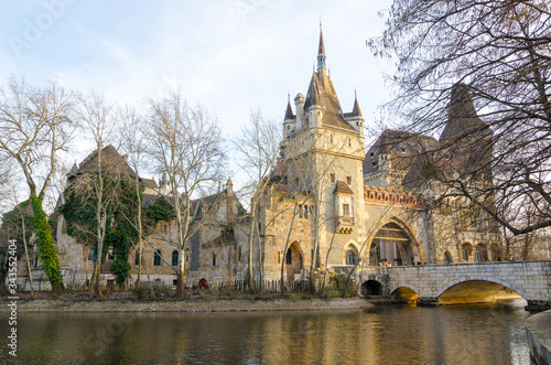 Vajdahunyad Castle is a castle in the City Park of Budapest, Hungary.