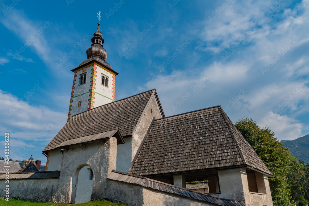 alpine landscape of Slovenia