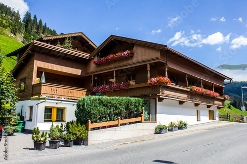 View of Large Tyrolean Chalet in Tux Valley, Austria