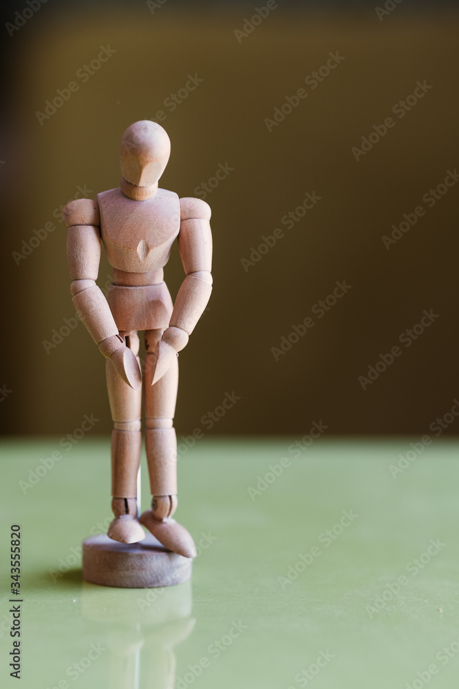 Mannequin Art En Bois 8 Pouces Articulé – Figure Humaine Dessin Avec Support, Modèle Artistique Pour Croquis, Peinture, Décoration Bureau