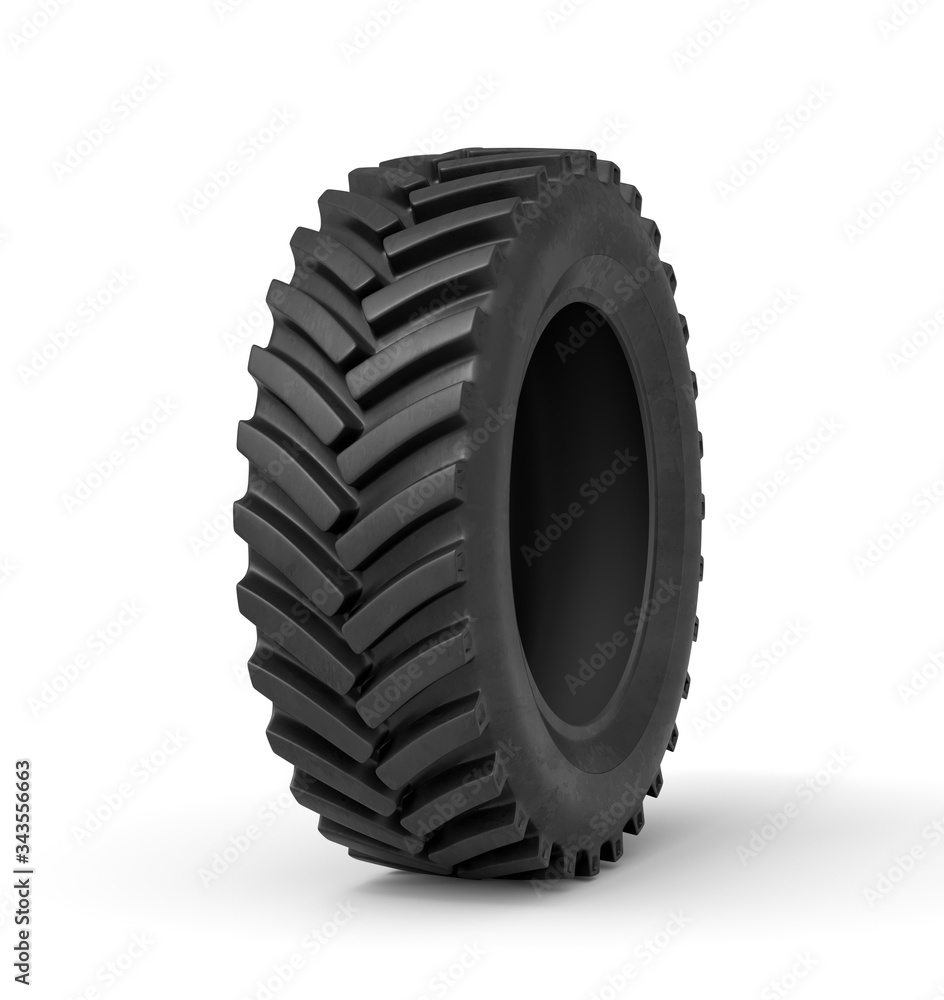 3d rendering of black vehicle tire isolated on white background 3d rendering of black vehicle tire isolated on white background
