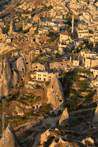 view of the old city of cappadocia
