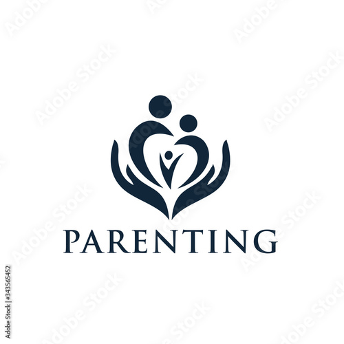 mom and kids logo. Baby care icon. Mother hand and baby icon. Child care logo. Child care icon. Mother and baby icon. Child sleeping sign. Motherhood, mothers day, pregnancy, pregnant, center sign.