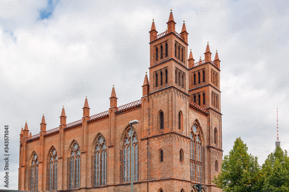 Fototapeta premium Friedrichswerder Church, Berlin, Germany