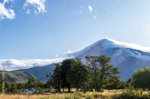 Lanin volcano