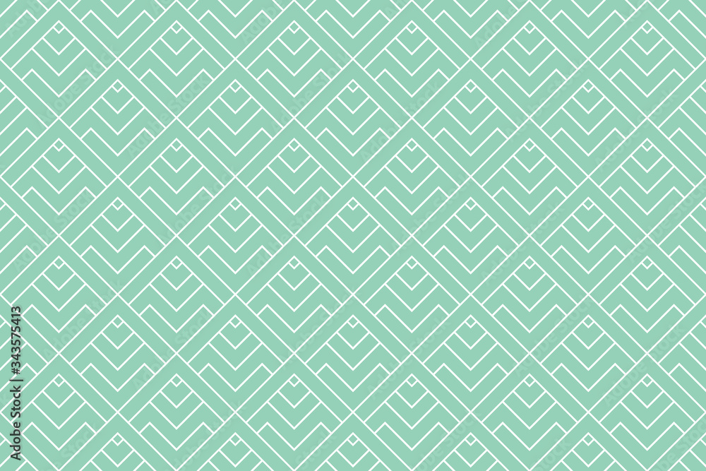 The geometric pattern with lines. Seamless vector background. White and green texture. Graphic modern pattern. Simple lattice graphic design The geometric pattern with lines. Seamless vector background. White and green texture. Graphic modern pattern. Simple lattice graphic design