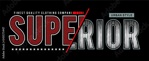 typography design vector for print t shirt