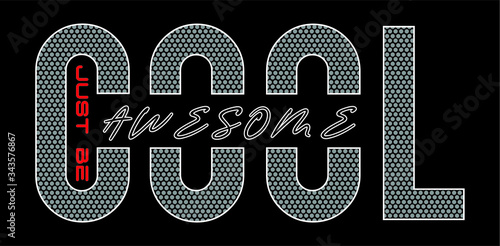 typography design vector for print t shirt