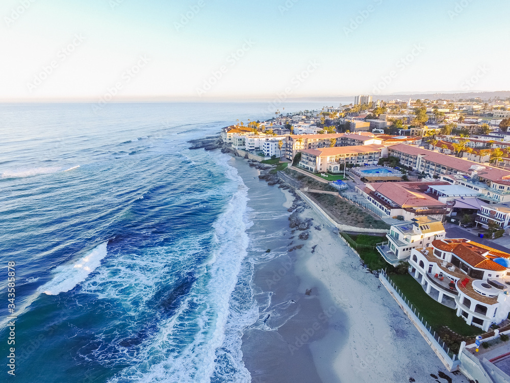 Aerial Drone Photography | Beach in La Jolla San Diego California 2