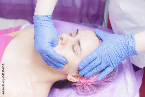Buccal massage procedure provided to the client.