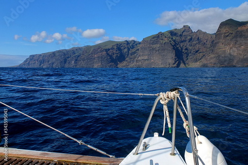 Landscape of Los Gigantes, Tenerife, Spain